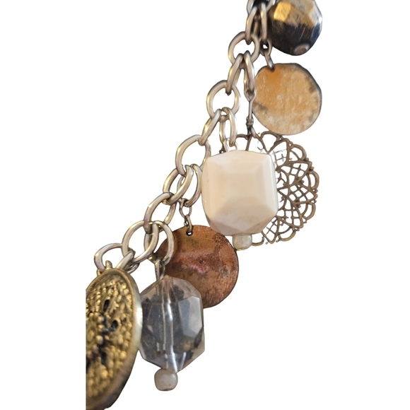 Elegant Multi-Color Charm Necklace - Picture 5 of 6